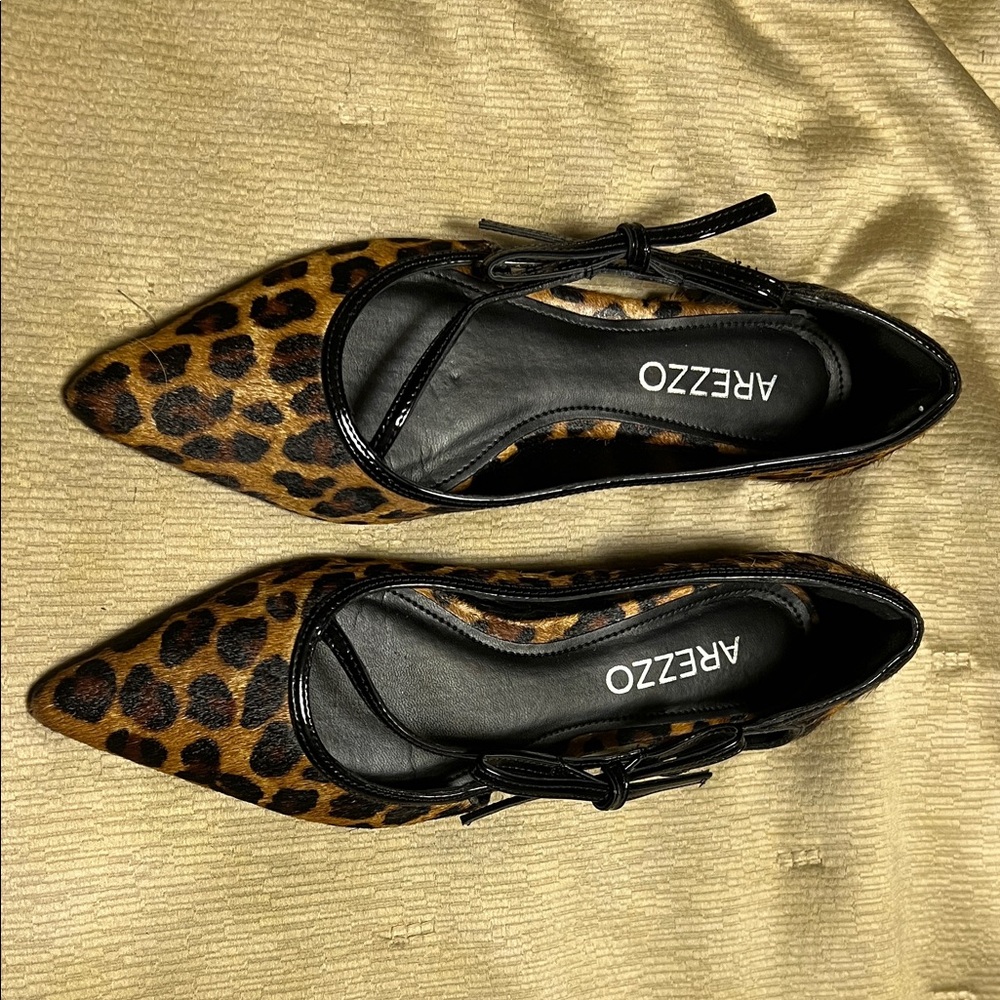 AREZZO Leopard Print Women's Flats